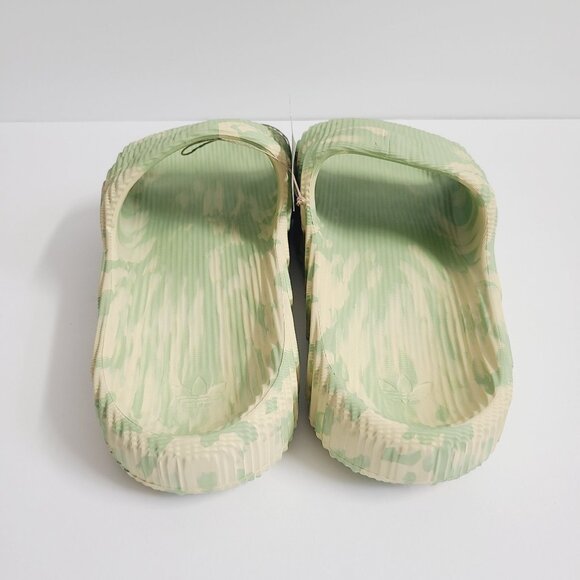 NEW Adidas Adilette 22 Sandals Slides GY1597 Size 8 Magic Lime Desert Sand main image 7